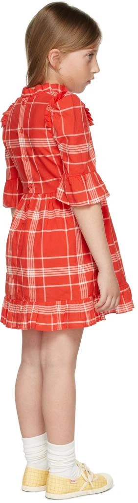 商品The Animals Observatory|Kids Red Logo Tortoise Dress,价格¥361,第4张图片详细描述