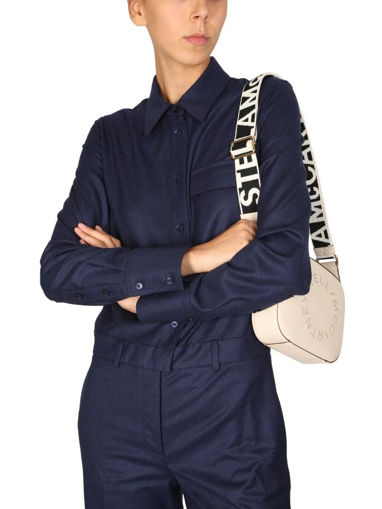 商品Stella McCartney|Stella McCartney Button-Up Shirt Jumpsuit,价格¥6770,第4张图片详细描述