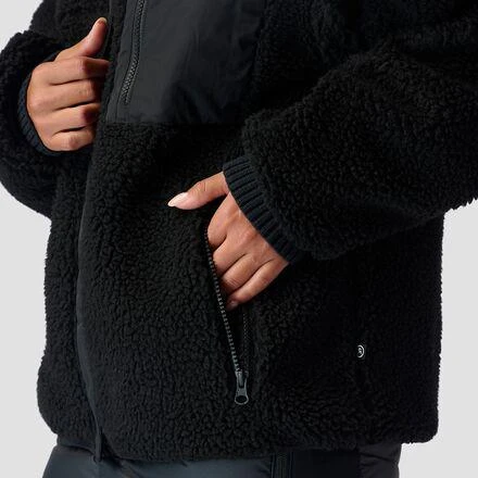 商品Backcountry|Mixed Fabric Fleece Jacket - Women's,价格¥265,第4张图片详细描述