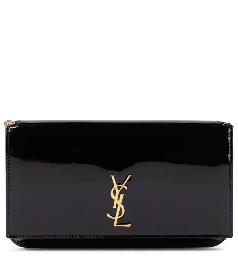 商品Yves Saint Laurent|Cassandre Small leather wallet on chain,价格¥4799,第1张图片