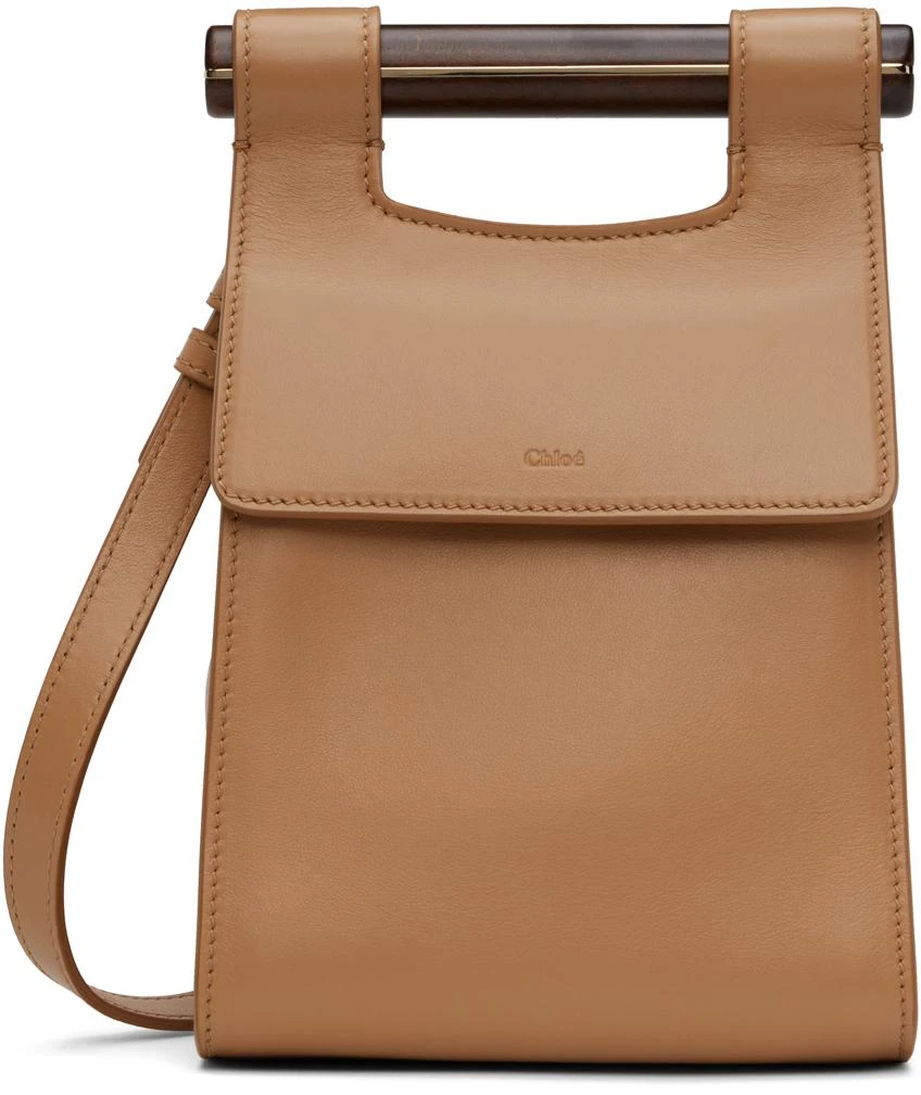 商品Chloé|Taupe Magda Top Handle Bag,价格¥3101,第1张图片