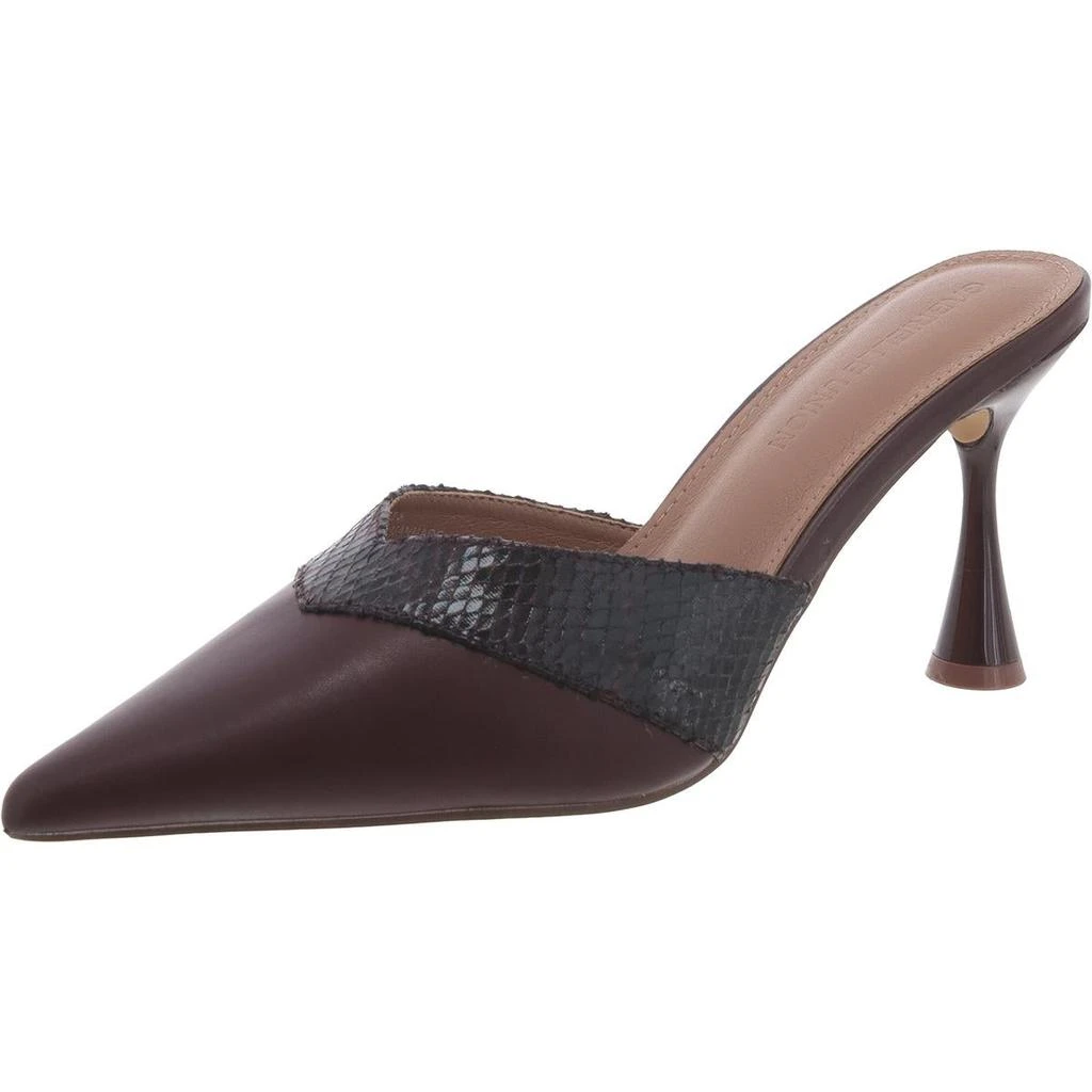 商品Gabrielle Union|Gabrielle Union Womens Faux Leather Snake Print Mules,价格¥152,第1张图片