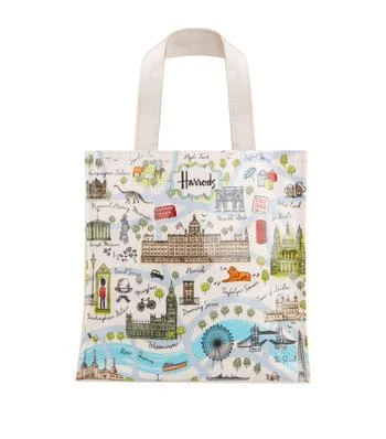 商品Harrods|Small London Map Shopper Bag,价格¥69,第1张图片详细描述