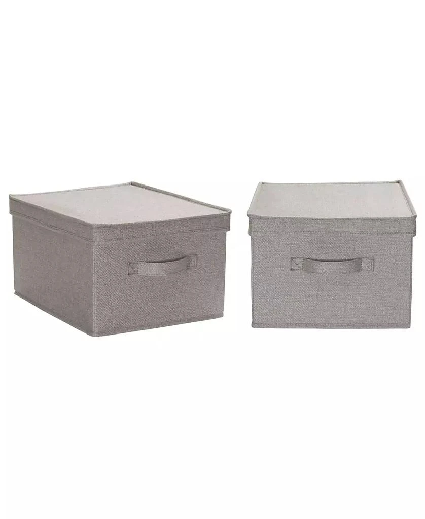 商品Household Essentials|Household Essential Large Fabric Storage Bins 2 Pack,价格¥229,第1张图片