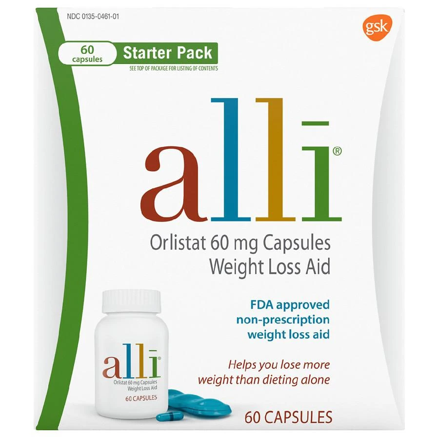 商品Alli|alli排油片辅助减肥60片,价格¥409,第1张图片