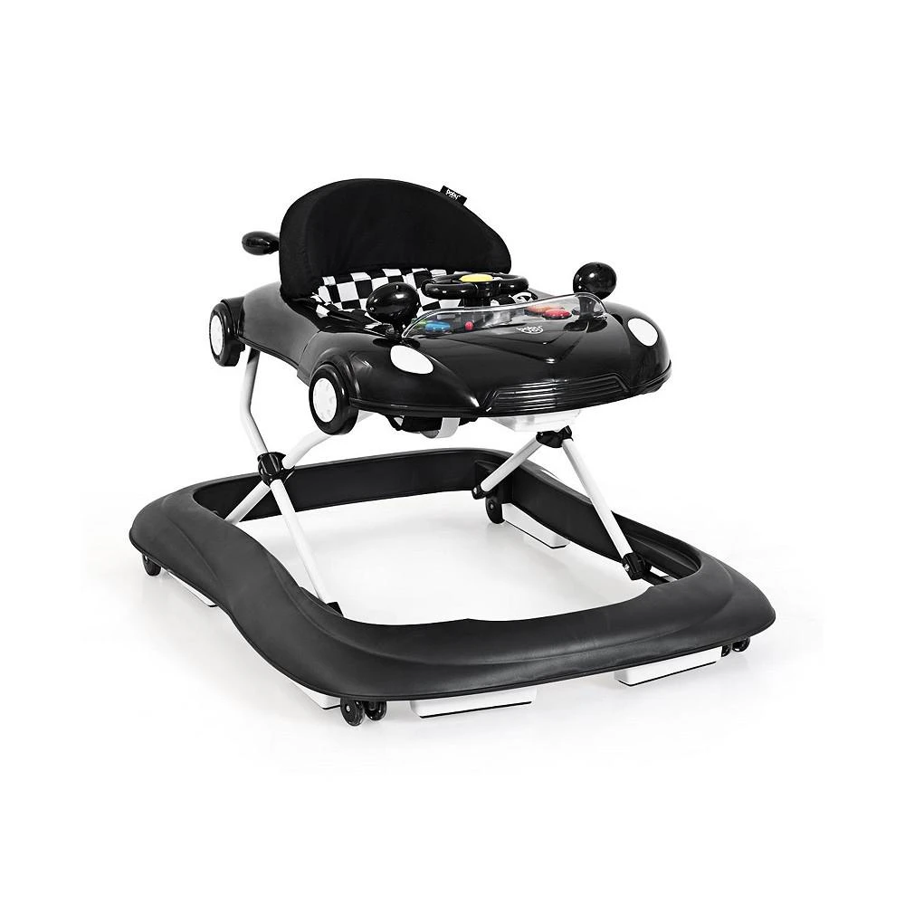 商品Costway|2-in-1 Foldable Baby Walker w/ Adjustable Heights & Detachable Toy Tray,价格¥509,第1张图片