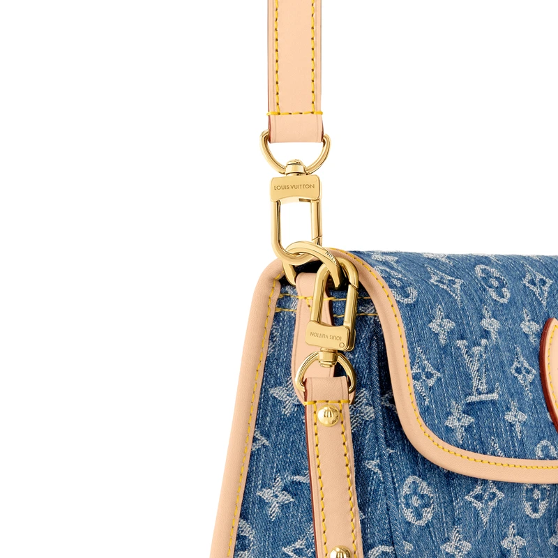 商品Louis Vuitton|LV/路易威登 女士牛仔蓝牛仔布单肩包,价格¥22418,第4张图片详细描述