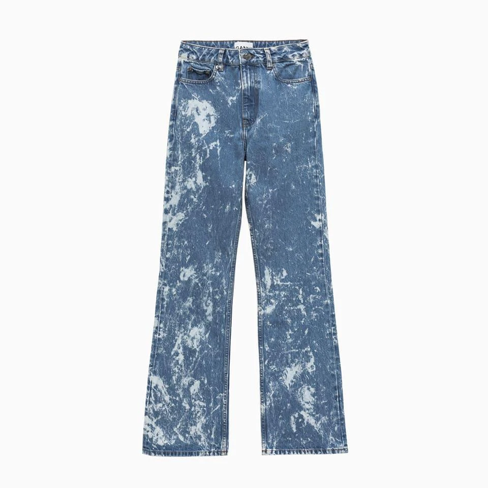 商品Ganni|Ganni Tint Jeans F6556,价格¥1252,第1张图片