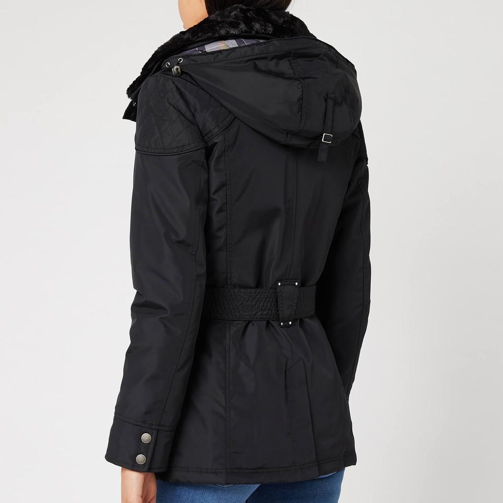 商品Barbour International|Barbour International Women's Outlaw Jacket - Black,价格¥1974,第4张图片详细描述