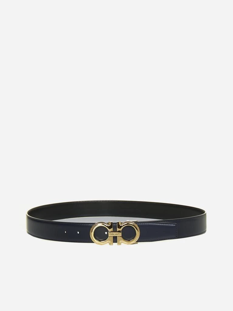 商品Salvatore Ferragamo|Gancini reversible leather belt,价格¥3520,第1张图片