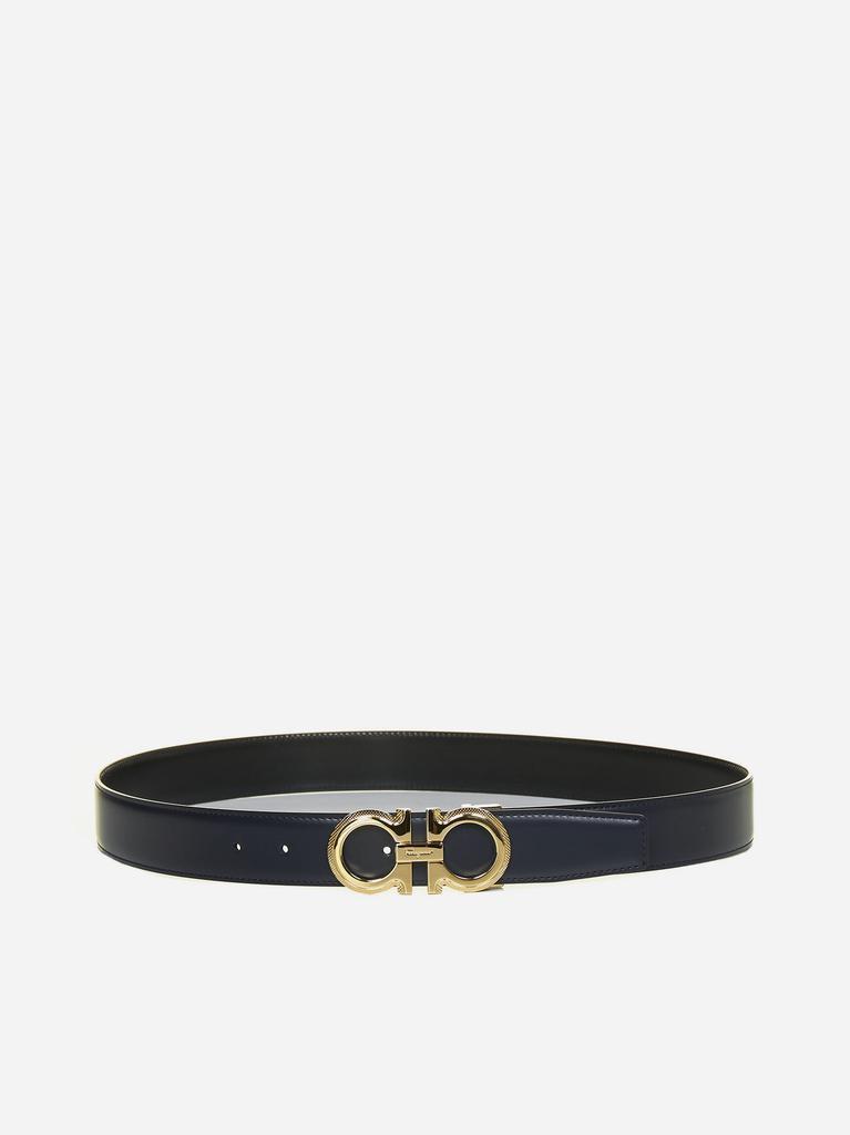 商品Salvatore Ferragamo|Gancini reversible leather belt,价格¥3349,第1张图片