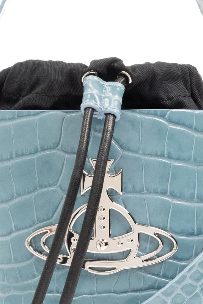 商品Vivienne Westwood|Vivienne Westwood Daisy Embossed Bucket Bag,价格¥2677,第5张图片详细描述