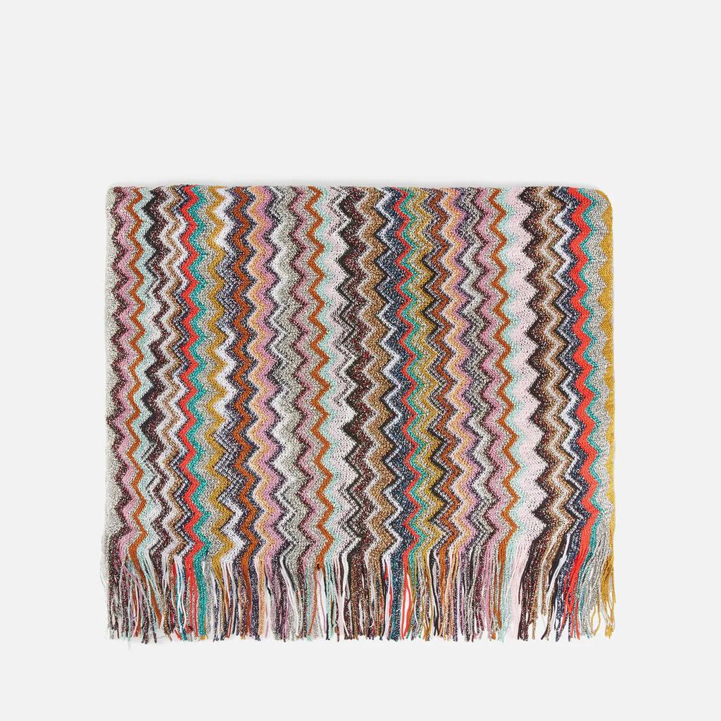 商品Missoni|Missoni Zig Zag Lurex-Knit Scarf,价格¥1321,第4张图片详细描述