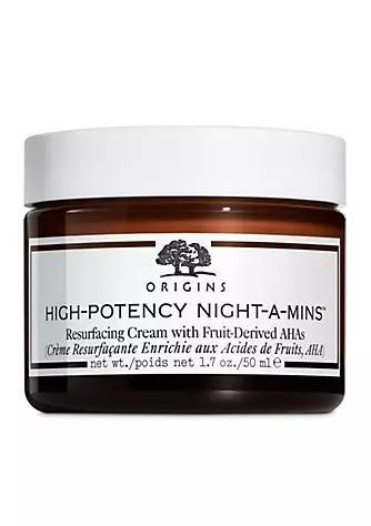 商品Origins|High Potency Night-A-Mins Resurfacing Cream with Fruit-Derived AHA's,价格¥382,第1张图片