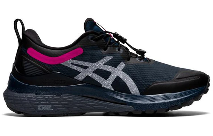 商品[国内直发] Asics|Gel-Kayano 28 Awl舒适时尚运动防滑耐磨 低帮 休闲跑步鞋 女款 黑藏蓝,价格¥643,第3张图片详细描述