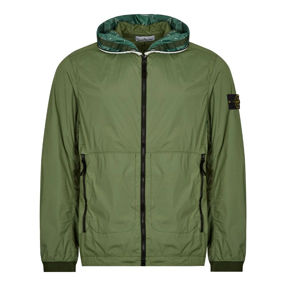 商品Stone Island|Stone Island Skin Touch Nylon TC Jacket - Olive,价格¥2711,第1张图片