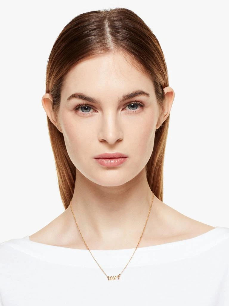 商品Kate Spade|"mrs" 项链,价格¥575,第2张图片详细描述