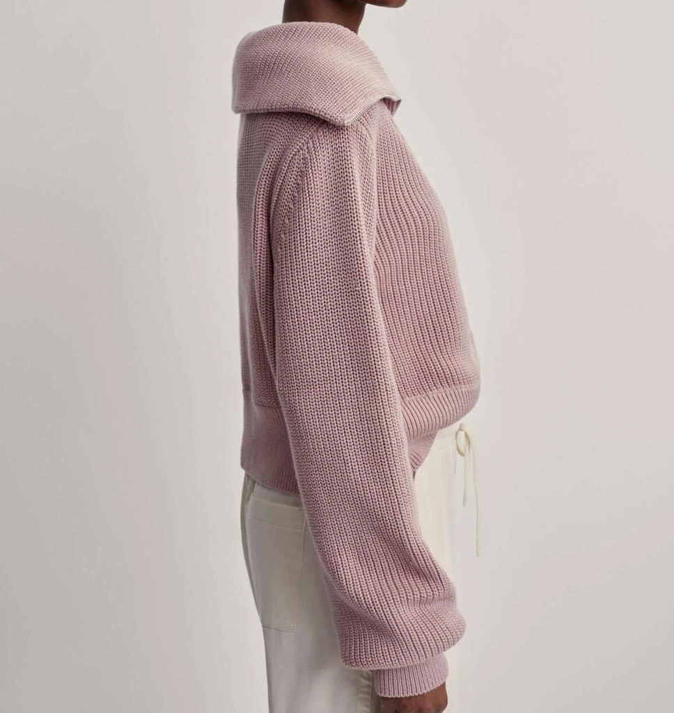 商品Varley|Mentone Knit Sweater In Pale Mauve,价格¥814,第3张图片详细描述