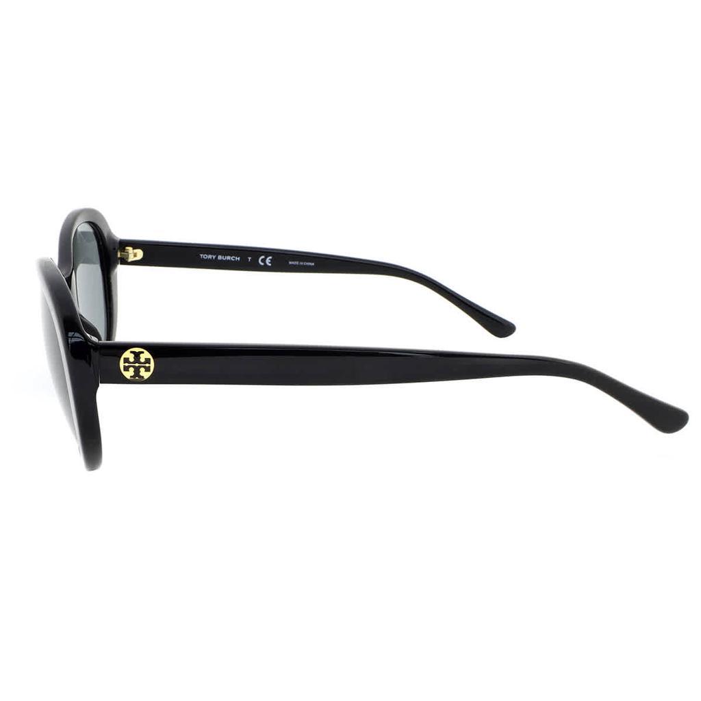 商品Tory Burch|Tory Burch Grey Oval Ladies Sunglasses TY7151 170987 55,价格¥484,第5张图片详细描述
