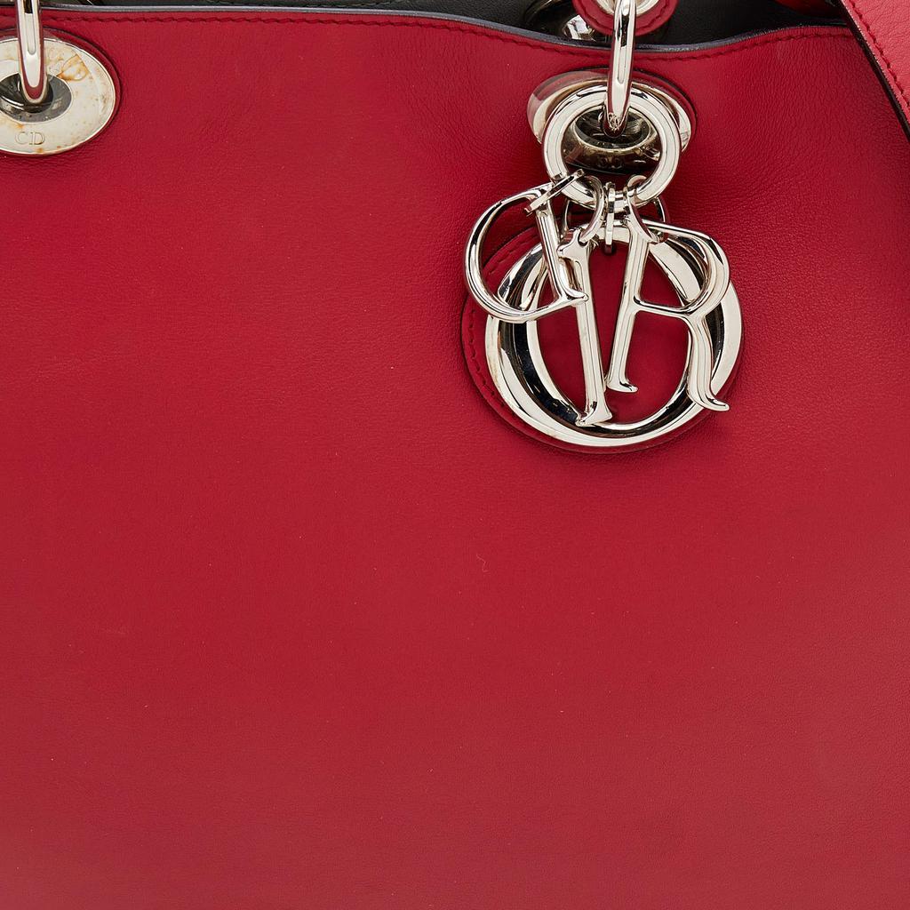 商品[二手商品] Dior|Dior Red Leather Diorissimo Tote,价格¥15352,第7张图片详细描述