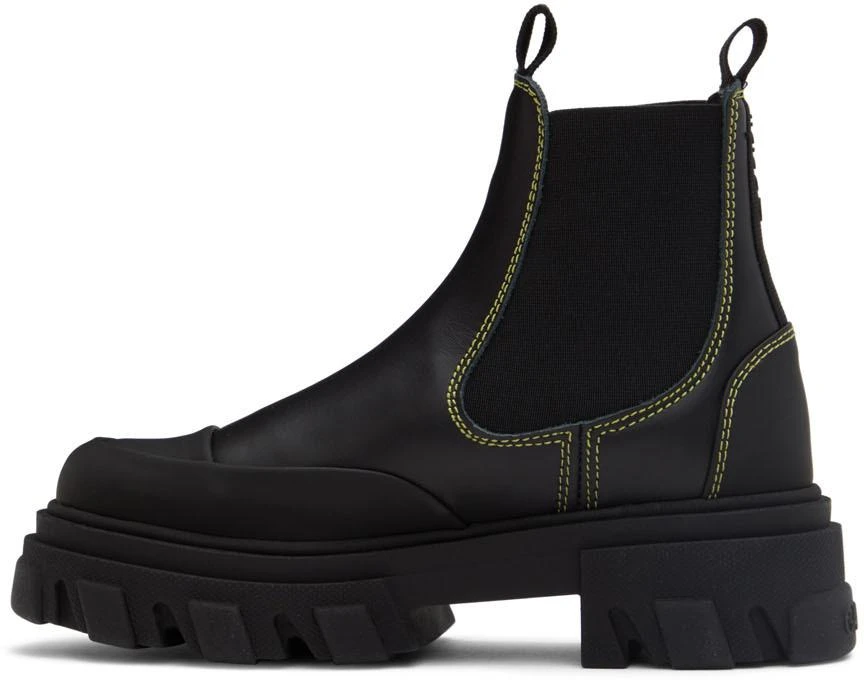 商品Ganni|Black Low Chelsea Boots,价格¥2708,第3张图片详细描述