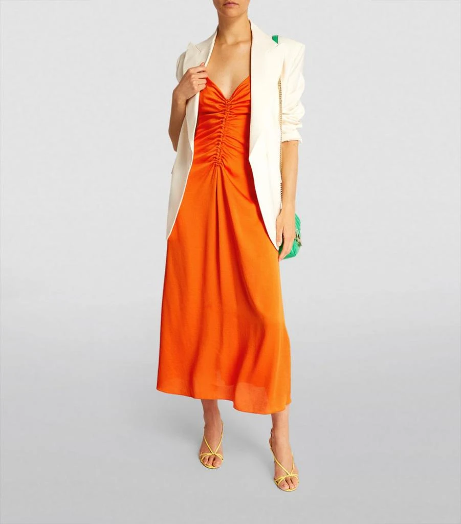 商品Sandro|Ruched Midi Dress,价格¥2001,第2张图片详细描述