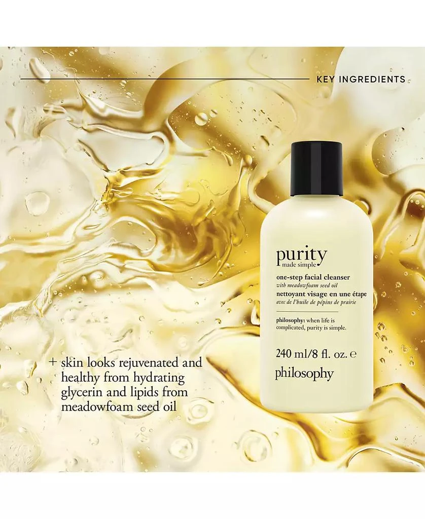 商品philosophy|Purity Made Simple One-Step Facial Cleanser, 22 oz.,价格¥352,第4张图片详细描述
