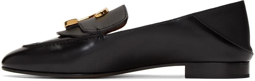 商品Chloé|Black Shiny Loafers,价格¥4204,第3张图片详细描述