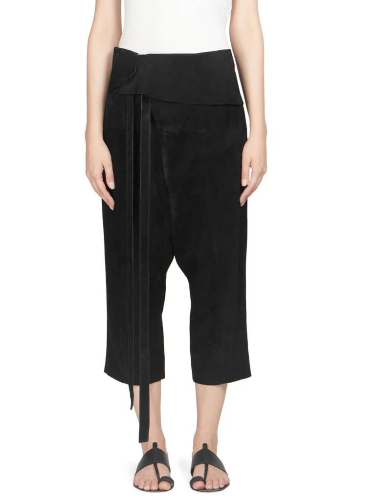 商品Yves Saint Laurent|Suede Haram Pants,价格¥5895,第1张图片