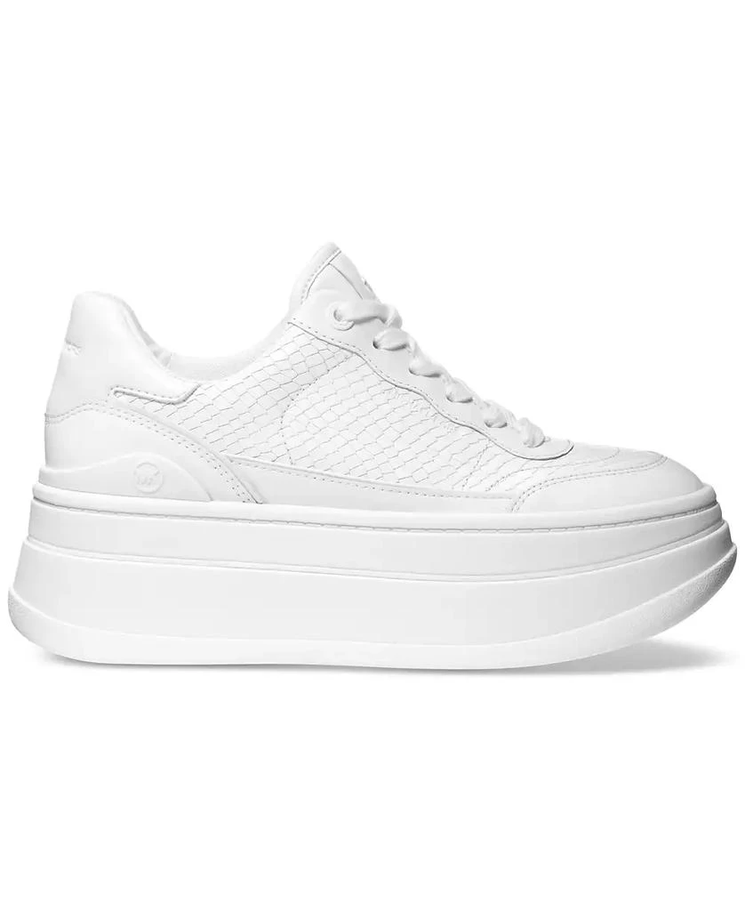 商品Michael Kors|Women's Hayes Lace-Up Platform Sneakers,价格¥1461,第2张图片详细描述