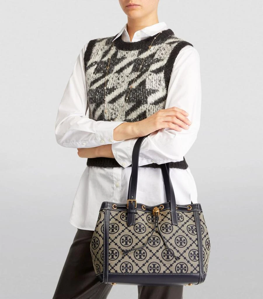 商品Tory Burch|Jacquard T Monogram Tote Bag,价格¥4830,第2张图片详细描述