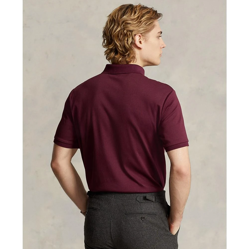 商品Ralph Lauren|Men's Custom Slim Fit Soft Cotton Polo Shirt,价格¥537,第3张图片详细描述