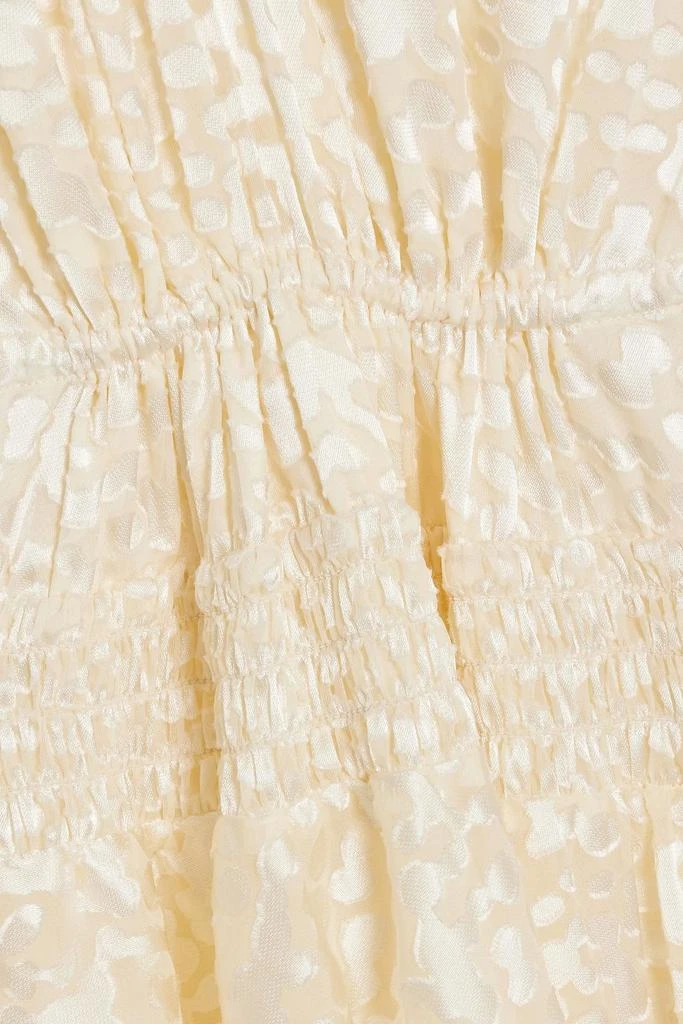 商品IRO|Leodie asymmetric cutout fil coupé chiffon dress,价格¥1651,第4张图片详细描述