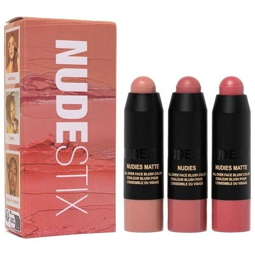 商品NUDESTIX|Mini Pink Nude Blush 3 PC Kit,价格¥235,第1张图片