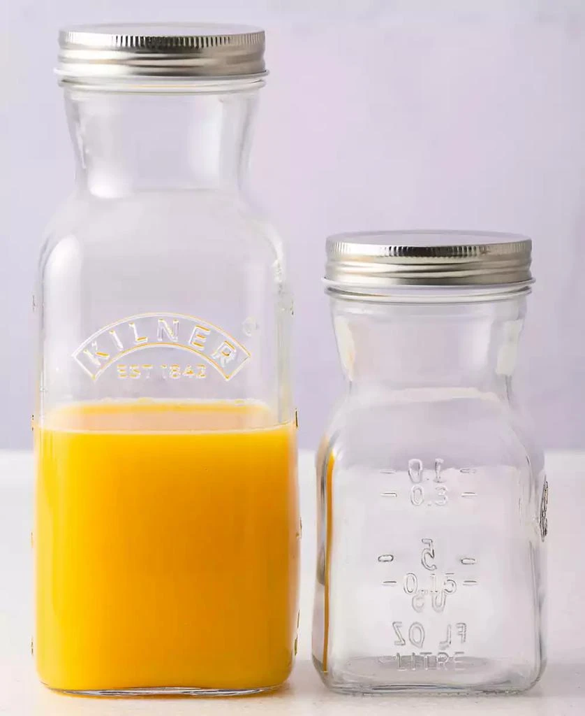 商品Kilner|Juice and Sauce Bottle Set,价格¥309,第2张图片详细描述