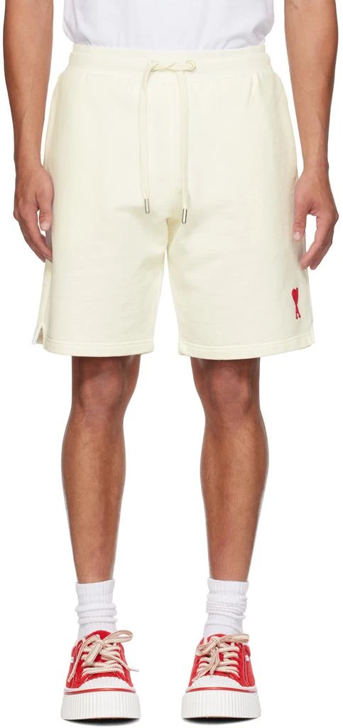 商品AMI|Off-White Ami de Cœur Shorts,价格¥2211,第1张图片