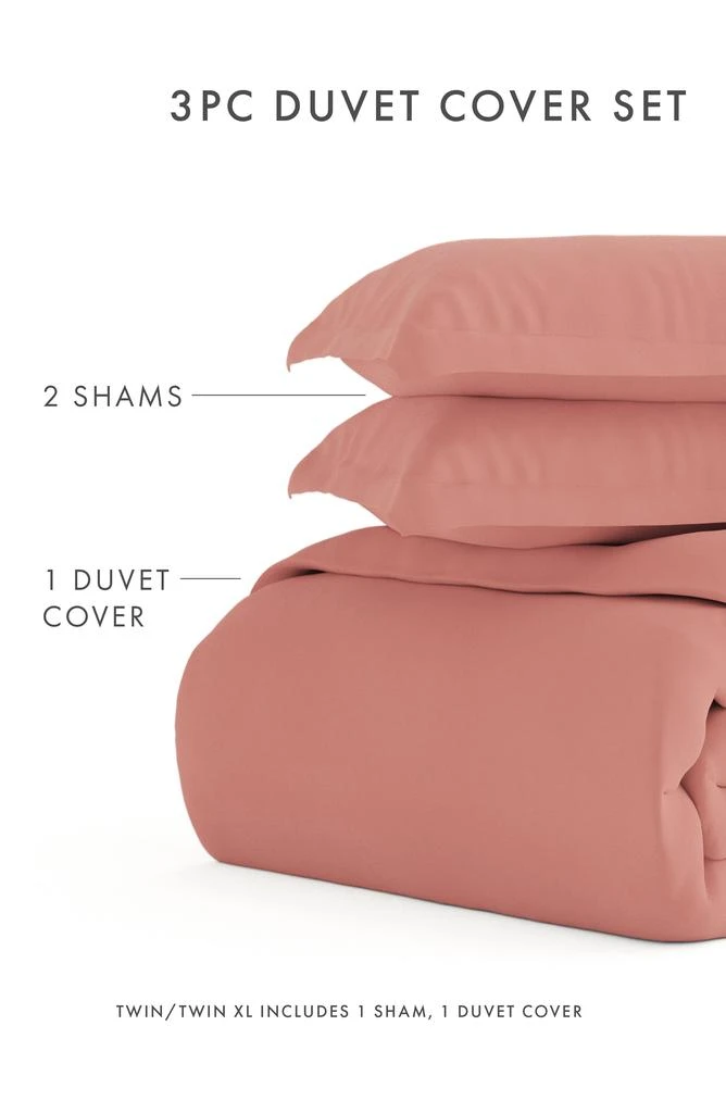 商品IENJOY HOME|IENJOY HOME Premium Ultra Soft 3-Piece Duvet Cover Set,价格¥171,第5张图片详细描述