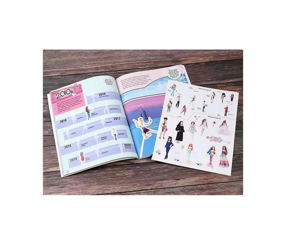 商品Barnes & Noble|Barbie- Super Sticker Book- Through the Decades by Marilyn Easton,价格¥97,第3张图片详细描述