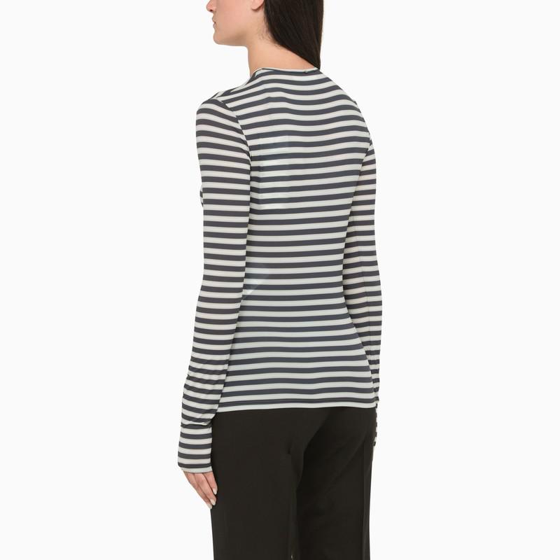 Black and white striped sweater商品第3张图片规格展示