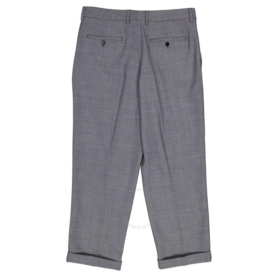 商品AMI|Men's Gris Chine Carott Fit Trousers,价格¥1024,第2张图片详细描述