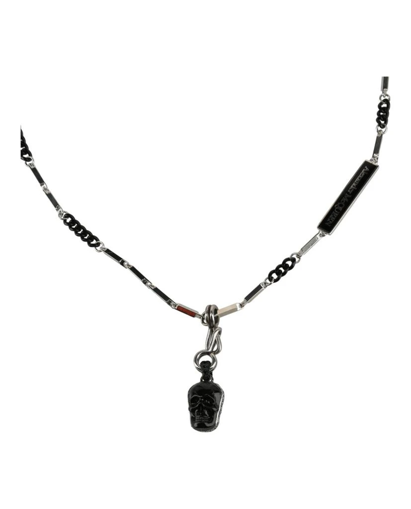 商品Alexander McQueen|Double Face Skull Necklace,价格¥1503,第2张图片详细描述