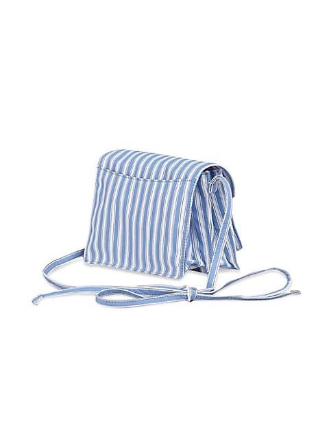 Mini Striped Poplin Accordion Bag商品第3张图片规格展示