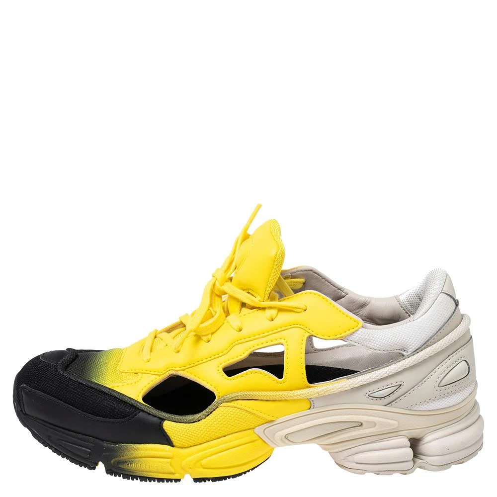商品Adidas|adidas By Raf Simons Tricolor Leather And Fabric Ozweego Lace Up Sneakers Size 43.5,价格¥1269,第2张图片详细描述