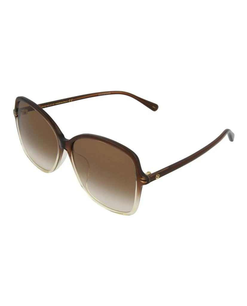 商品Gucci|Square-Frame Acetate Sunglasses,价格¥1051,第2张图片详细描述