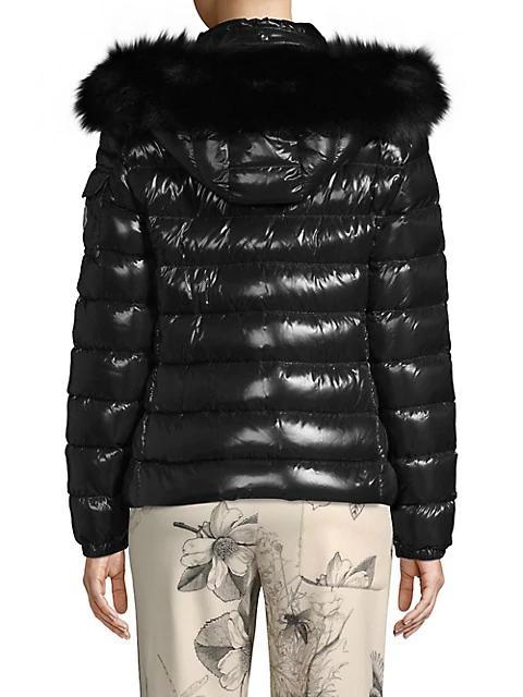 商品Moncler|Badyfur Fur-Trim Puffer Jacket,价格¥14617,第6张图片详细描述