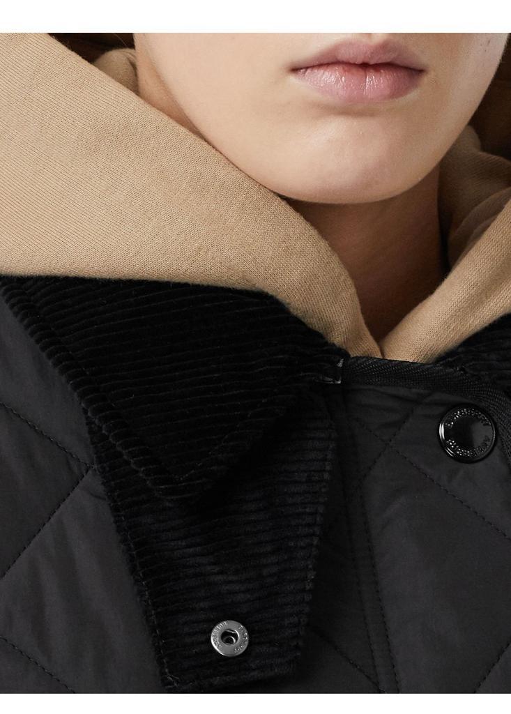 商品Burberry|Diamond quilted thermoregulated barn jacket,价格¥7552,第4张图片详细描述
