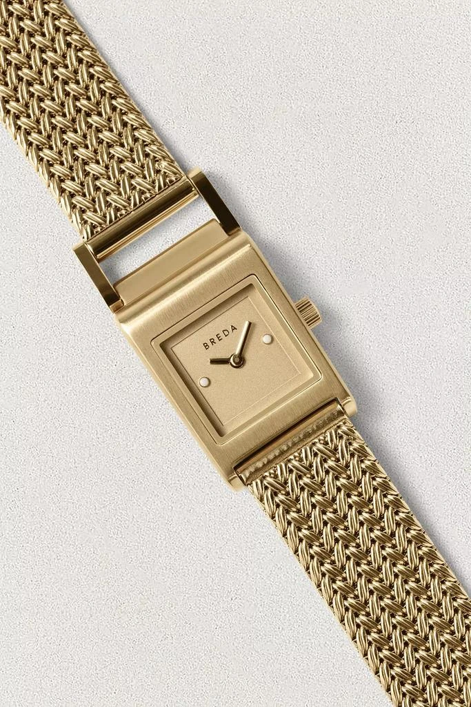 商品BREDA|BREDA Revel Tethered Mesh Bracelet Analog Quartz Watch,价格¥1526,第4张图片详细描述