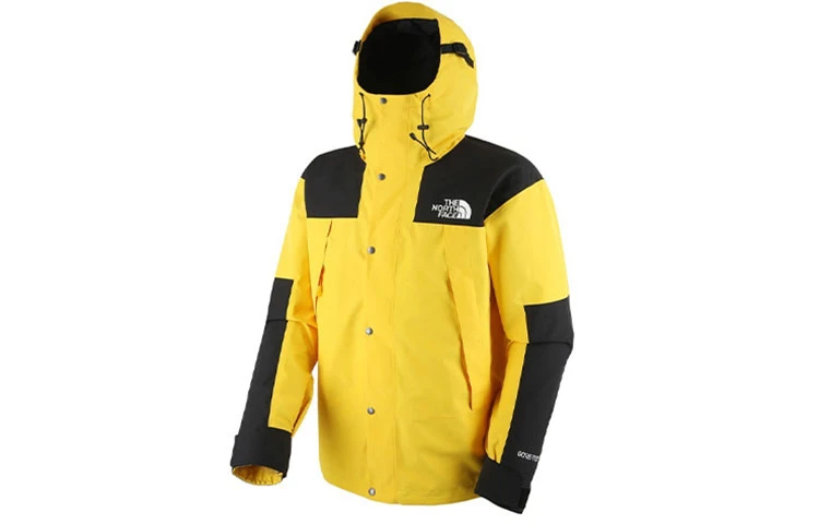 商品[国内直发] The North Face|北面  Mountain 复古连帽  黄色  防水防风冲锋衣 男款,价格¥2904,第1张图片