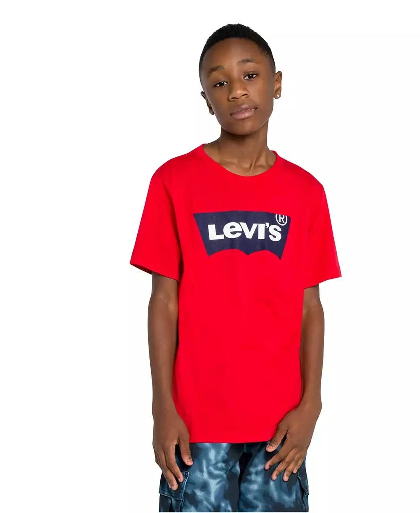 商品Levi's|Batwing 大男童半袖T恤,价格¥41,第1张图片