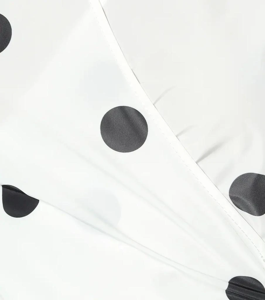 商品Ganni|Polka-dot wrap dress,价格¥1330,第4张图片详细描述
